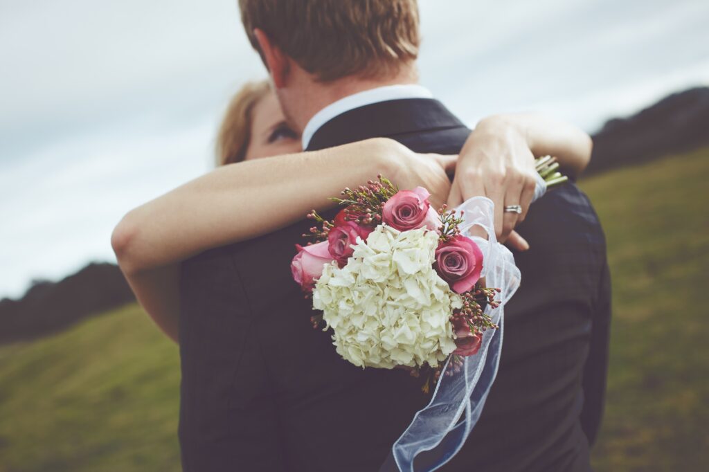 Happy Couple Just Married
